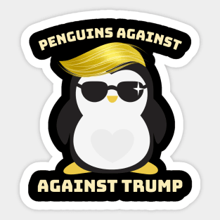 Resist-Penguin Sticker